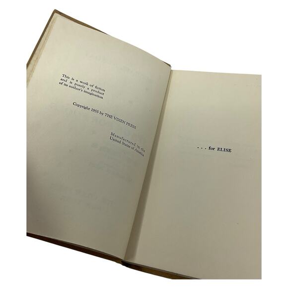 Rare 1955 Stage For Fools Michael Norday Vixen Press Pulp Sleaze Fiction - Picture 6 of 12